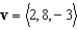 Find a unit vector u in the direction opposite of .