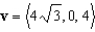 <strong>Given the vector v lies in the yz-plane, has magnitude 8, and makes an angle of with the positive y-axis. Find the component form of v.</strong> A) B) C) D) E)