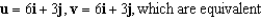 <strong>Find vectors u and v whose initial and terminal points are given. Determine whether u and v are equivalent. u: (6,5), (9,11) v: (3,-5), (6,1)</strong> A) B) C) D) E)