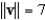Find the component form of vector v given its magnitude is   and the angle it makes with the positive x-axis is   .