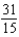 <strong>Find the distance from the pole to the directrix for the conic .</strong> A) B) C) 30 D) E) 62