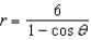 <strong>Find a polar equation for the parabola with its focus at the pole and vertex .</strong> A) B) C) D) E)