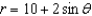 Find the area of the interior of   .
