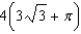 <strong>Find the area of the region lying between the loops of .</strong> A) B) C) D) E)
