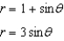 Find all points of intersection of the graphs of the equations.
