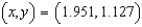 <strong>Find the corresponding rectangular coordinates for the point . Round your answer to three decimal places.</strong> A) B) C) D) E)