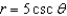 <strong>Convert the rectangular equation to polar form. x = 5</strong> A) B) C) D) E)