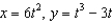 Determine the t intervals on which the curve   is concave downward or concave upward.