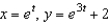 <strong>Sketch the curve represented by the parametric equations .</strong> A) B) C) D) E)