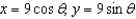 <strong>Write the corresponding rectangular equation for the curve represented by the parametric equations by eliminating the parameter.</strong> A) B) C) D) E)