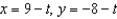 <strong>Use the result, the set of parametric equations for the line passing through and is to find a set of parametric equations for the line passing through and .</strong> A) B) C) D) E)