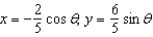 <strong>Use the result, the set of parametric equations for the circle is to find a set of parametric equations for the circle with a center and radius .</strong> A) B) C) D) E)