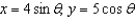 <strong>Use the result, the set of parametric equations for the ellipse is to find a set of parametric equations for the ellipse with vertices and and with foci at and .</strong> A) B) C) D) E)