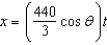 <strong>The parametric equations for the path of a projectile launched at a height h feet above the ground, at an angle with the horizontal and having an initial velocity of feet per second is given by and . The center field fence in a ballpark is feet high and feet from home plate. The ball is hit 3 feet above the ground. It leaves the bat at an angle of degrees with the horizontal at a speed of 100 miles per hour as shown in the figure. Find the minimum angle at which the ball must leave the bat in order for the hit to be a home run using the parametric equations and . Round your answer to one decimal place. </strong> A) B) C) D) E)