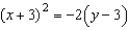 Match the equation with its graph.  