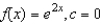 Use the definition to find the Taylor series (centered at c) for the function.  