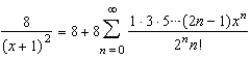 <strong>Use the binomial series to find the Maclaurian series for the function .</strong> A) B) C) D) E)