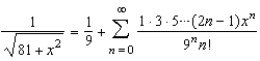 <strong>Use the binomial series to find the Maclaurian series for the function .</strong> A) B) C) D) E)