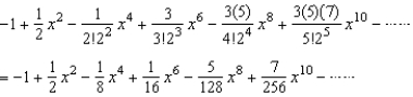 <strong>Use the binomial series to find the Maclaurin series for the function. </strong> A) B) C) D) E)