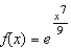 Find the Maclaurian series for the function   .