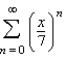 <strong>Find a geometric power series for the function centered at 0.</strong> A) B) C) D) E)