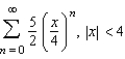 <strong>Find a geometric power series for the function centered at 0, (i) by the technique shown in Examples 1 and 2 and (ii) by long division. </strong> A) B) C) D) E)