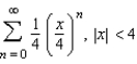 <strong>Find a geometric power series for the function centered at 0, (i) by the technique shown in Examples 1 and 2 and (ii) by long division. </strong> A) B) C) D) E)