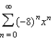 <strong>Use the power series to determine a power series centered at 0 for the function .</strong> A) B) C) D) E)
