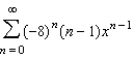 <strong>Use the power series to determine a power series centered at 0 for the function .</strong> A) B) C) D) E)