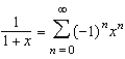 Use the power series to determine a power series centered at 0 for the function . .