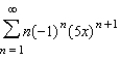 <strong>Use the power series to determine a power series for the function .</strong> A) B) C) D) E)