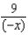 <strong>Explain how to use the geometric series to find the series for the function .</strong> A) replace x with B) replace x with and multiply the series by C) replace x with and divide the series by 9 D) replace x with and divide the series by 9 E) replace x with