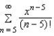 <strong>Write an equivalent series of the series with the index of summation beginning at .</strong> A) B) C) D) E)