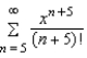 <strong>Write an equivalent series of the series with the index of summation beginning at .</strong> A) B) C) D) E)