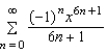 Write an equivalent series of the series with the index of summation beginning at .