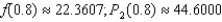 <strong>Consider the function and its second-degree polynomial at Compute the value of and Round your answer to four decimal places.</strong> A) B) C) D) E)