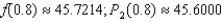 <strong>Consider the function and its second-degree polynomial at Compute the value of and Round your answer to four decimal places.</strong> A) B) C) D) E)