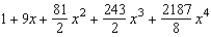 <strong>Find the Maclaurin polynomial of degree 4 for the function. </strong> A) B) C) D) E)