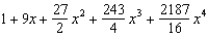 <strong>Find the Maclaurin polynomial of degree 4 for the function. </strong> A) B) C) D) E)