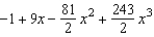 <strong>Find the Maclaurin polynomial of degree 3 for the function. </strong> A) B) C) D) E)