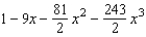 <strong>Find the Maclaurin polynomial of degree 3 for the function. </strong> A) B) C) D) E)