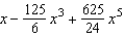 <strong>Find the Maclaurin polynomial of degree 4 for the function. </strong> A) B) C) D) E)