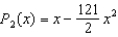 <strong>Find the Maclaurin polynomial of degree two for the function .</strong> A) B) C) D) E)