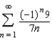 Determine the convergence or divergence of the series using any appropriate test from this chapter. Identify the test used.