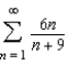 Determine the convergence or divergence of the series using any appropriate test from this chapter. Identify the test used.