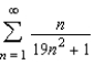 Identify the most appropriate test to be used to determine whether the series converges or diverges.