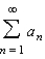 The terms of a series are defined recursively. Determine the convergence or divergence of the series. Explain your reasoning.