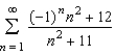 Consider the series . Review the Alternating Series Test to determine which of the following statements is true for the given series.