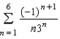 It can be shown that According to Theorem 9.15, the partial sum approximates with error less than how much?