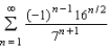 Determine whether the series converges absolutely, converges conditionally, or diverges.